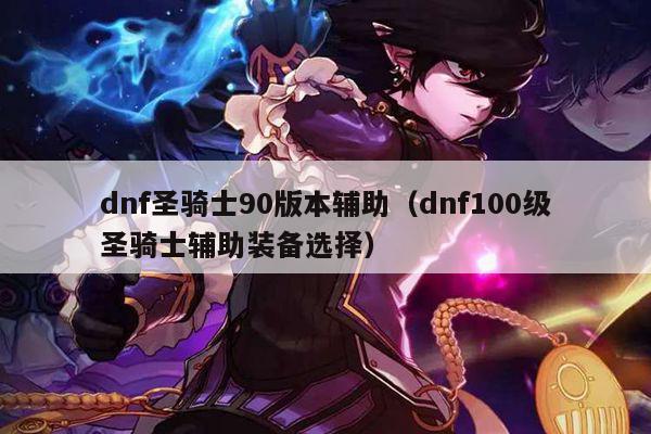 dnf圣骑士90版本辅助