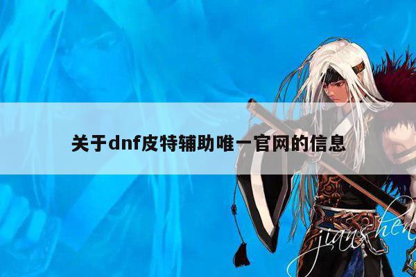 关于dnf皮特辅助唯一官网的信息