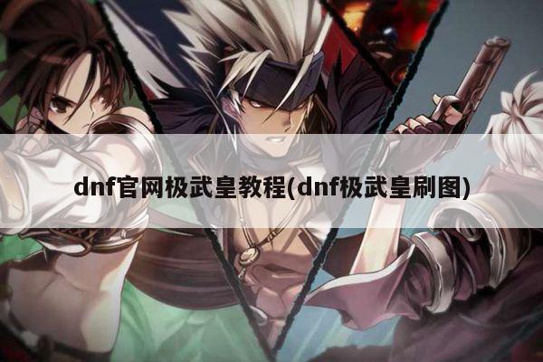 dnf官网极武皇教程(dnf极武皇刷图)