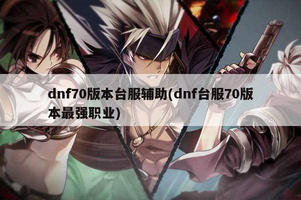 dnf70版本台服辅助