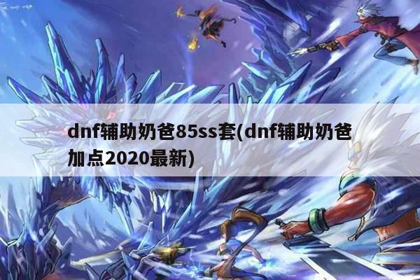 dnf辅助奶爸85ss套(dnf辅助奶爸加点2020最新)