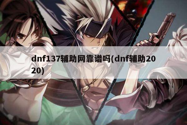 dnf137辅助网靠谱吗